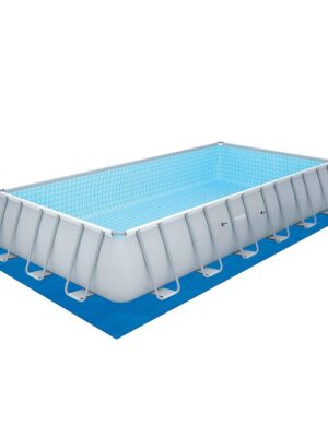 Bazén obdĺžnikový kovový rám s filtráciou  7